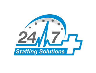24 - 7 Staffing Solutions LLC logo design by serprimero