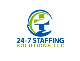 24 - 7 Staffing Solutions LLC logo design by AamirKhan