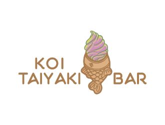 KOI TAIYAKI BAR logo design by nona