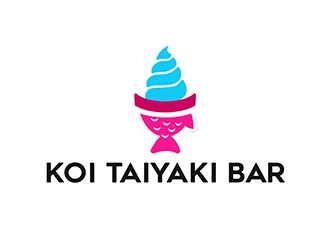 KOI TAIYAKI BAR logo design by PrimalGraphics