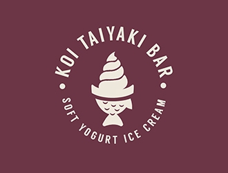 KOI TAIYAKI BAR logo design by PrimalGraphics