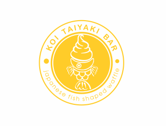 KOI TAIYAKI BAR logo design by up2date
