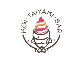KOI TAIYAKI BAR logo design by veron