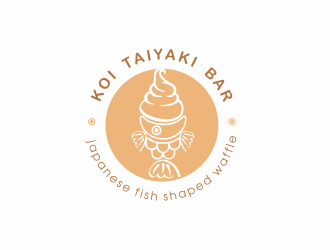 KOI TAIYAKI BAR logo design by up2date