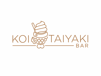 KOI TAIYAKI BAR logo design by agus