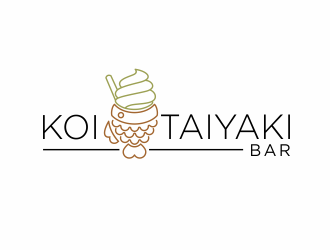 KOI TAIYAKI BAR logo design by agus