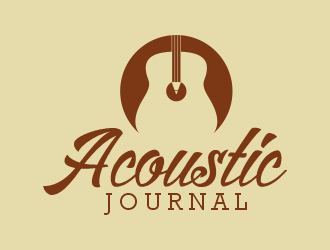 Acoustic Journal logo design by SmartTaste
