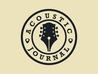 Acoustic Journal logo design by SmartTaste