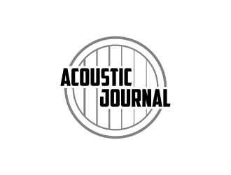 Acoustic Journal logo design by IrvanB