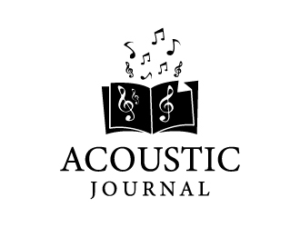Acoustic Journal logo design by twomindz