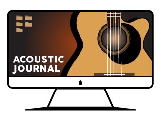 Acoustic Journal logo design by fries