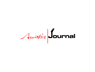 Acoustic Journal logo design by sodimejo
