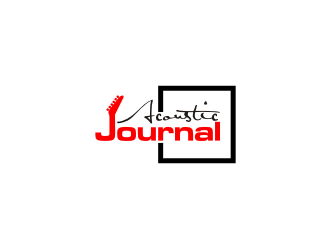 Acoustic Journal logo design by sodimejo