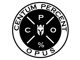 100% Work or One Hundred Percent Work logo design by gearfx