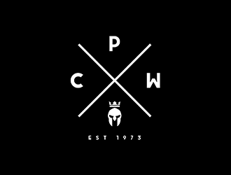 100% Work or One Hundred Percent Work logo design by ndaru