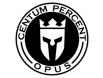 100% Work or One Hundred Percent Work logo design by gearfx