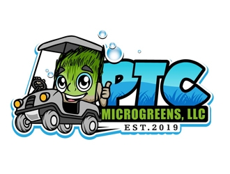 PTC Microgreens, LLC logo design by DreamLogoDesign