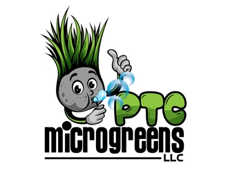 PTC Microgreens, LLC logo design by DreamLogoDesign