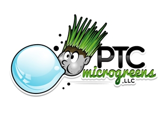PTC Microgreens, LLC logo design by DreamLogoDesign