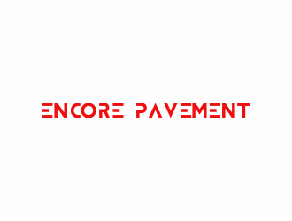 Encore Pavement logo design by bombers