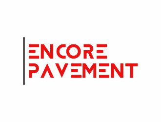 Encore Pavement logo design by bombers