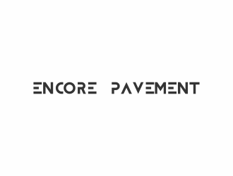 Encore Pavement logo design by bombers