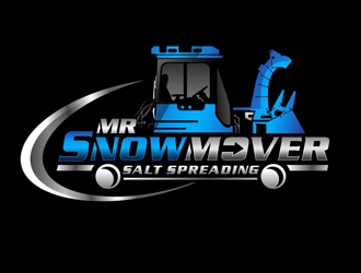 Mr Snow Mover logo design by DreamLogoDesign