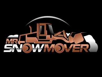 Mr Snow Mover logo design by DreamLogoDesign