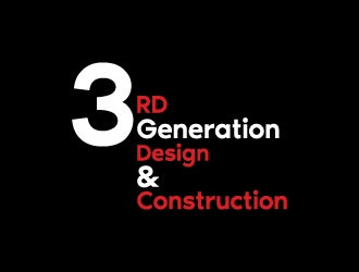 3rd Generation Design & Construction  logo design by aryamaity