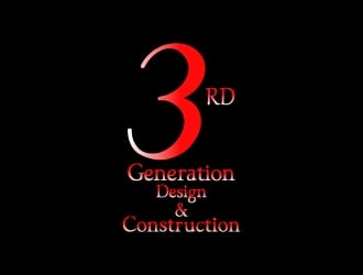 3rd Generation Design & Construction  logo design by treemouse