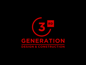 3rd Generation Design & Construction  logo design by checx