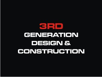 3rd Generation Design & Construction  logo design by Sheilla