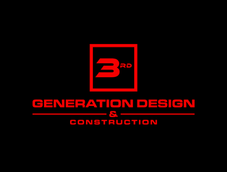 3rd Generation Design & Construction  logo design by alby