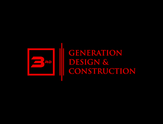 3rd Generation Design & Construction  logo design by alby
