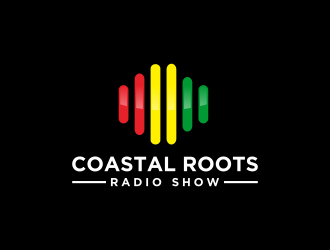 Coastal Roots Radio Show logo design by hidro