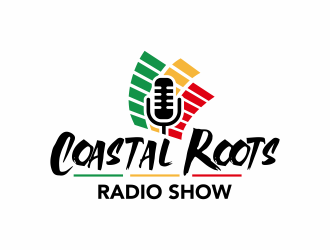 Coastal Roots Radio Show logo design by ingepro