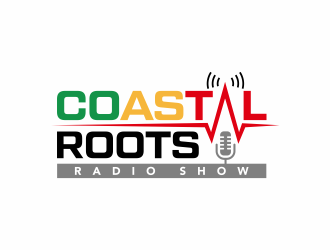 Coastal Roots Radio Show logo design by ingepro
