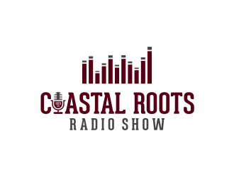 Coastal Roots Radio Show logo design by ammad