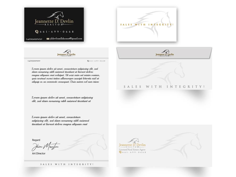 Horse Head logo design by bulatITA