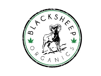 Blacksheep Organics logo design by Rachel