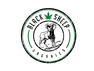 Blacksheep Organics logo design by Rachel