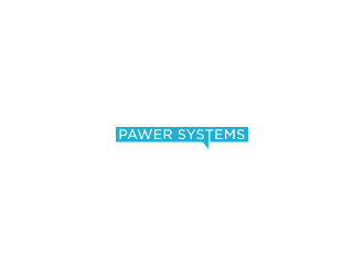 PAWER SYSTEMS logo design by mbah_ju