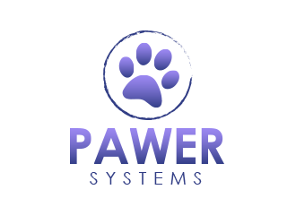 PAWER SYSTEMS logo design by BeDesign