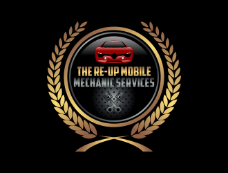Deion’s mobile mechanic service  or the re-up mobile mechanic services  logo design by Kruger