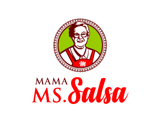 Mama Ms Salsa logo design by SOLARFLARE