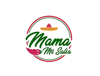 Mama Ms Salsa logo design by PrimalGraphics