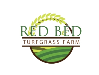 RED BED TURFGRASS FARM  logo design by AamirKhan