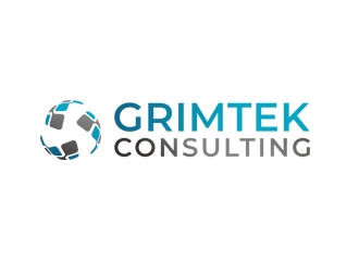 Grimtek Consulting logo design by Kebrra