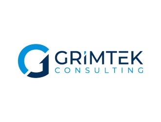 Grimtek Consulting logo design by pixalrahul