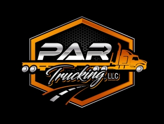 PAR Trucking, LLC logo design by jaize